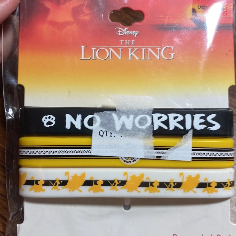 Lion King bracelet set.
